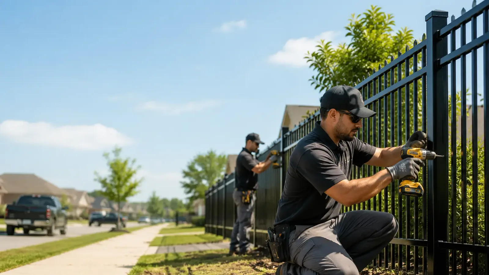 Metal Fence Installation in Radom, IL